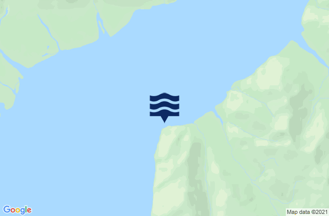 Mapa de mareas Point Latouche (Yakutat Bay), United States