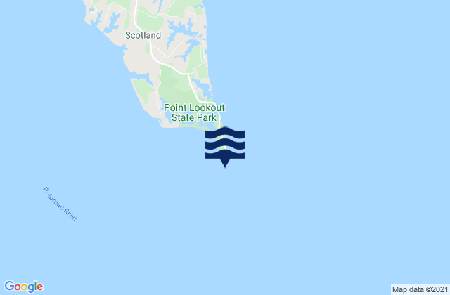 Mapa de mareas Point Lookout, United States