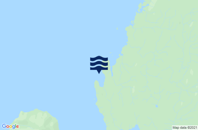 Mapa de mareas Pole Anchorage, United States