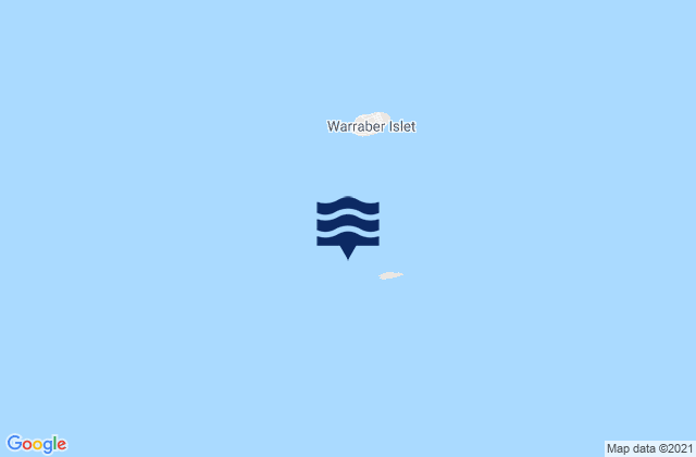 Mapa de mareas Poll Island, Australia