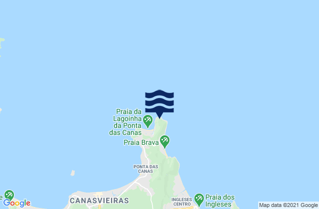 Mapa de mareas Ponta Do Rapa, Brazil
