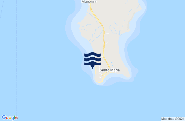 Mapa de mareas Ponta Preta, Cabo Verde
