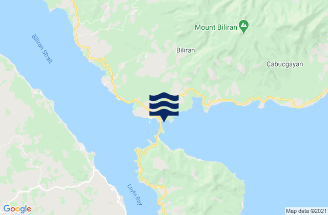 Mapa de mareas Poro Island (Biliran Str), Philippines