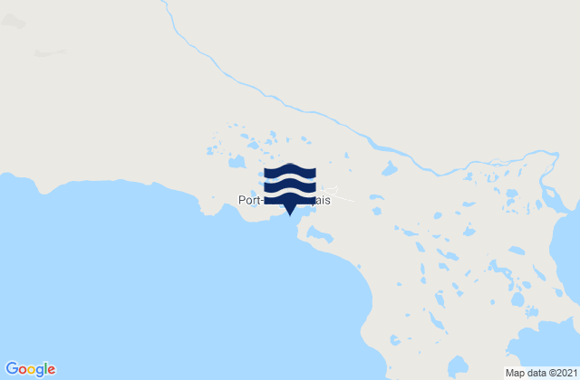 Mapa de mareas Port-aux-Français, French Southern Territories