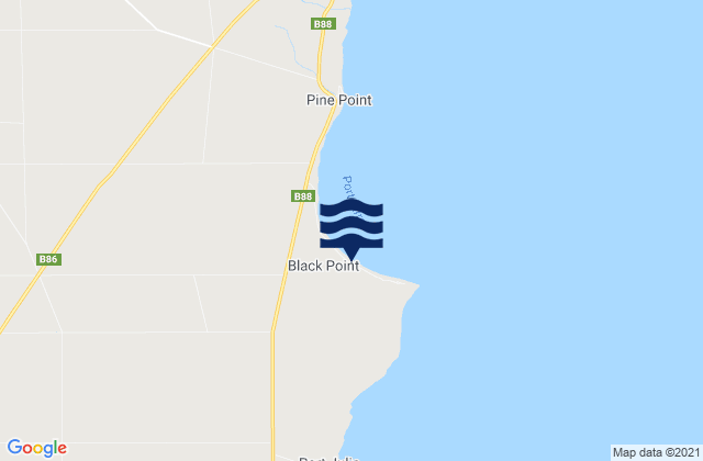 Mapa de mareas Port Alfred, Australia