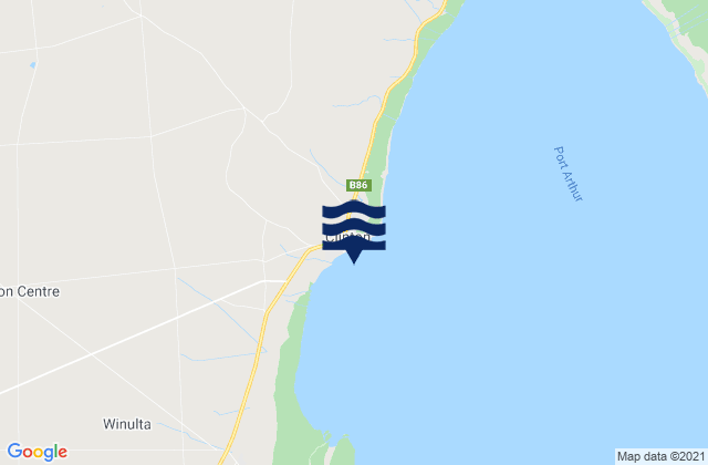 Mapa de mareas Port Clinton, Australia