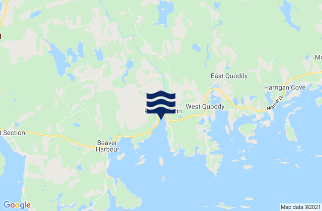 Mapa de mareas Port Dufferin, Canada