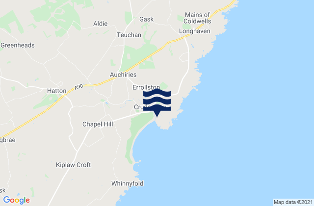Mapa de mareas Port Erroll, United Kingdom