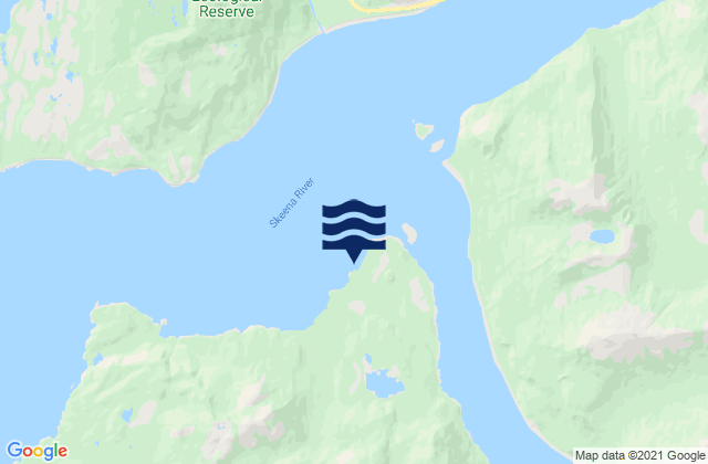 Mapa de mareas Port Essington, Canada