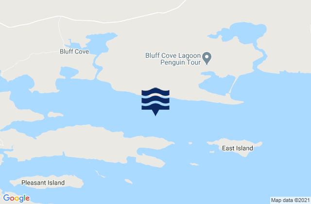 Mapa de mareas Port Fitzroy, Falkland Islands