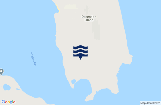 Mapa de mareas Port Foster Deception Island, Argentina