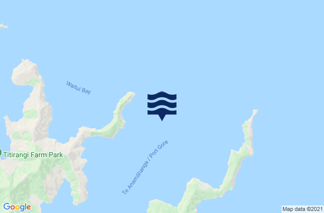 Mapa de mareas Port Gore, New Zealand