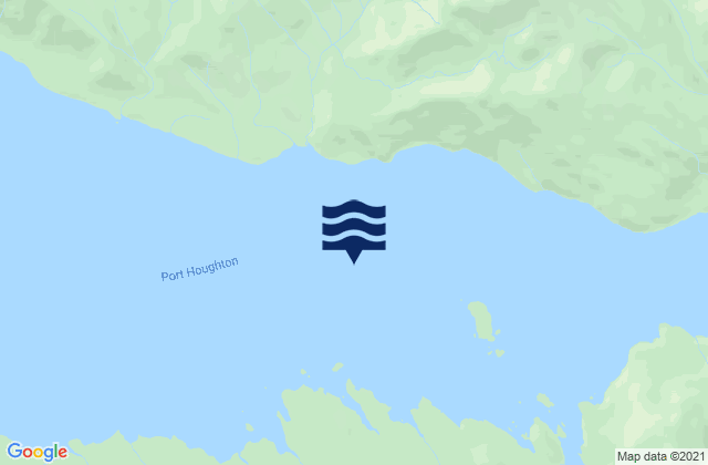 Mapa de mareas Port Houghton, United States