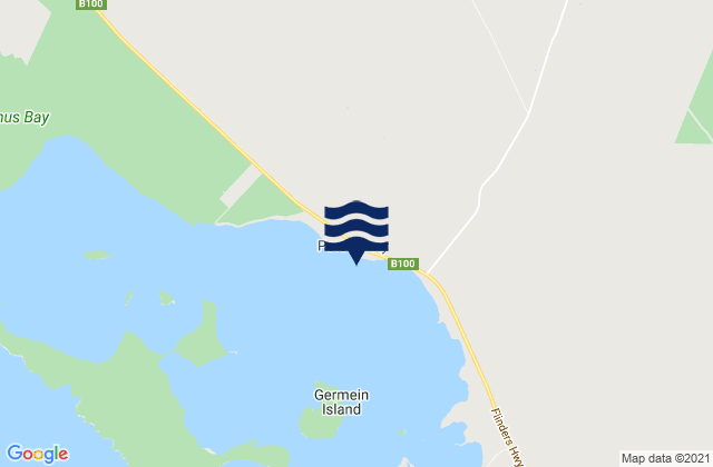 Mapa de mareas Port Kenny, Australia