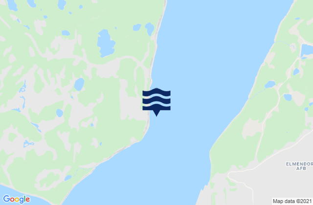 Mapa de mareas Port Mackenzie, United States