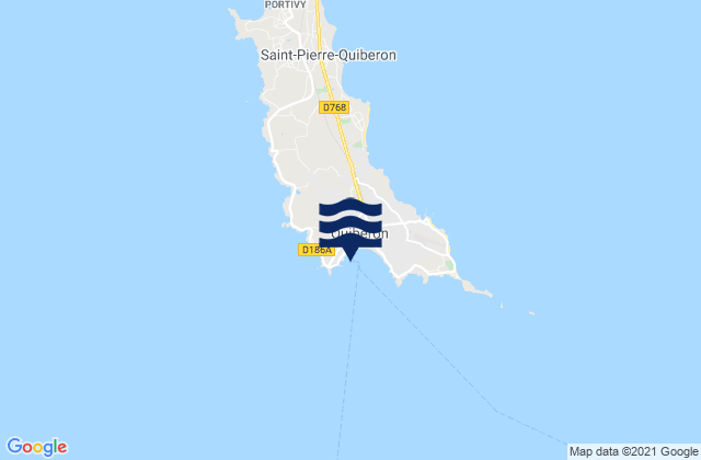 Mapa de mareas Port Maria, France