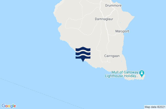 Mapa de mareas Port Mona, United Kingdom