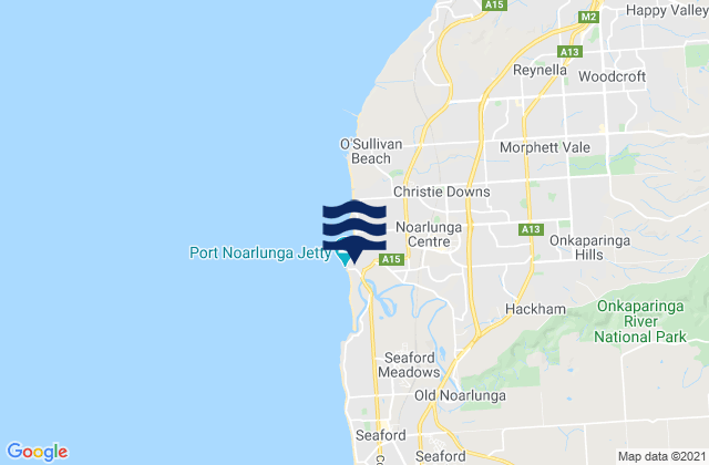 Mapa de mareas Port Noarlunga, Australia