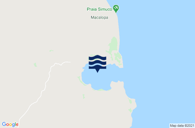 Mapa de mareas Port Simuco, Mozambique