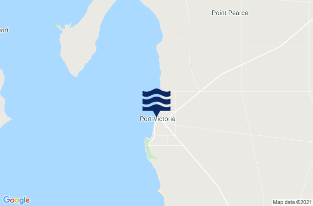 Mapa de mareas Port Victoria, Australia