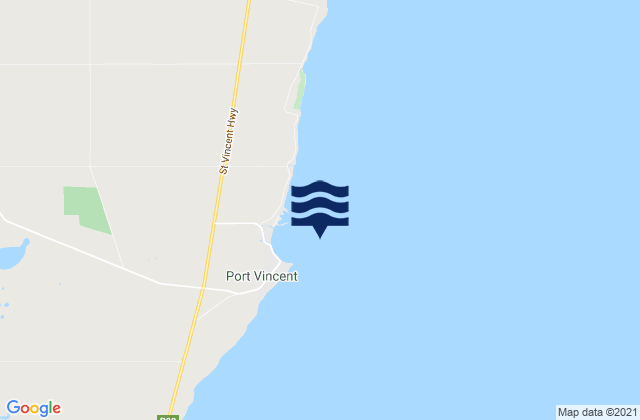 Mapa de mareas Port Vincent, Australia