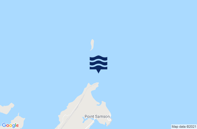 Mapa de mareas Port Walcott, Australia