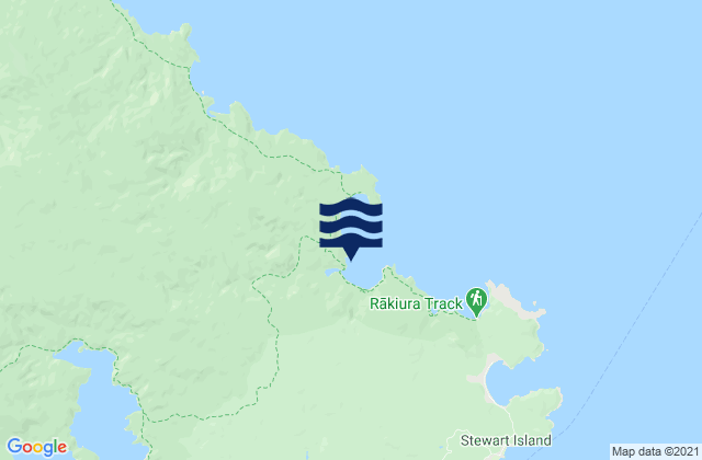 Mapa de mareas Port William, New Zealand