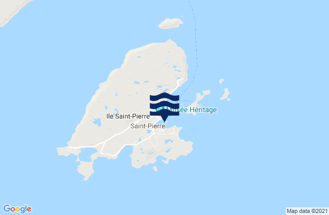 Mapa de mareas Port de Saint-Pierre, Saint Pierre and Miquelon