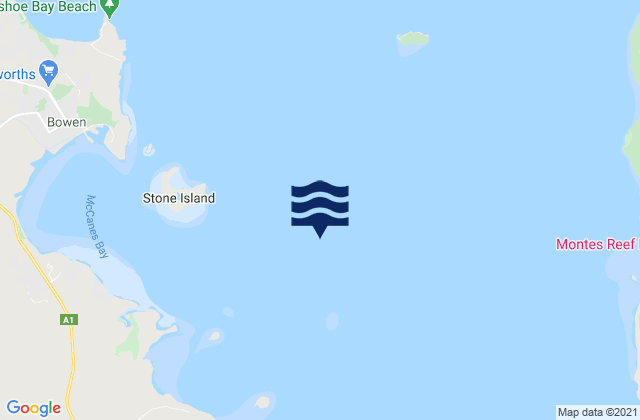 Mapa de mareas Port of Bowen, Australia