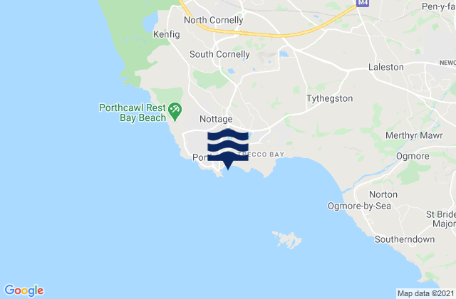 Mapa de mareas Porthcawl Harbour, United Kingdom