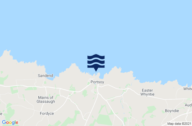 Mapa de mareas Portsoy, United Kingdom