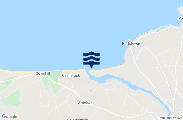 Mapa de mareas Portstewart Strand, United Kingdom