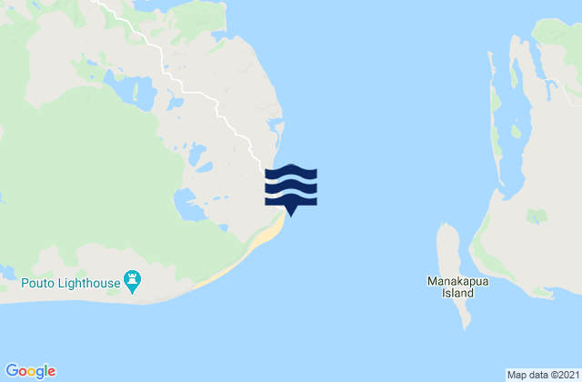 Mapa de mareas Pouto Point, New Zealand