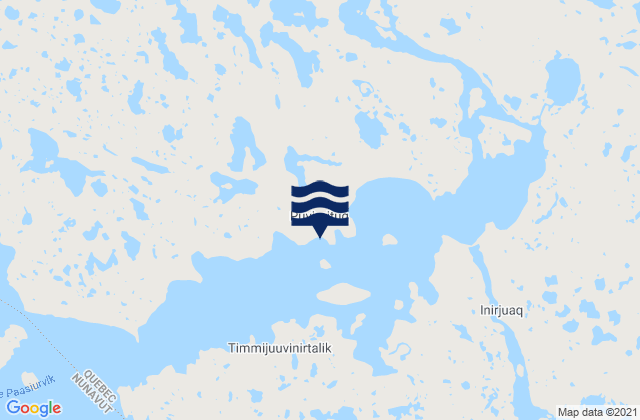 Mapa de mareas Povungnituk, Canada