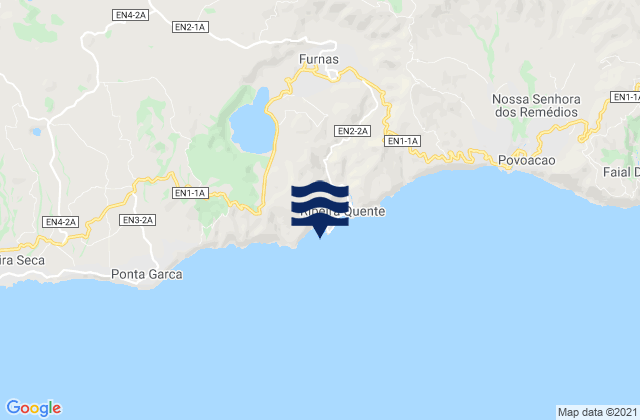 Mapa de mareas Praia do Fogo, Portugal