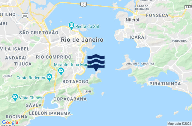 Mapa de mareas Praia do Forte, Brazil