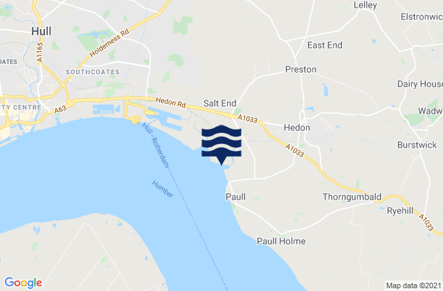 Mapa de mareas Preston, United Kingdom