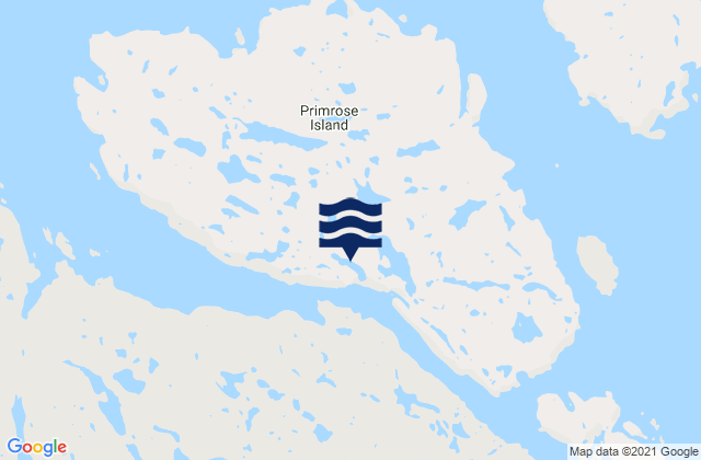Mapa de mareas Primrose Island, Canada