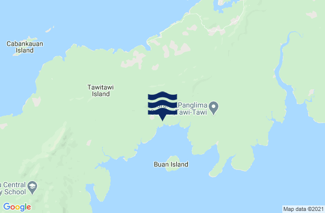 Mapa de mareas Province of Tawi-Tawi, Philippines