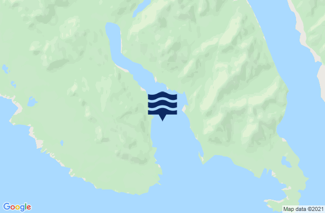 Mapa de mareas Puerto Alert, Chile