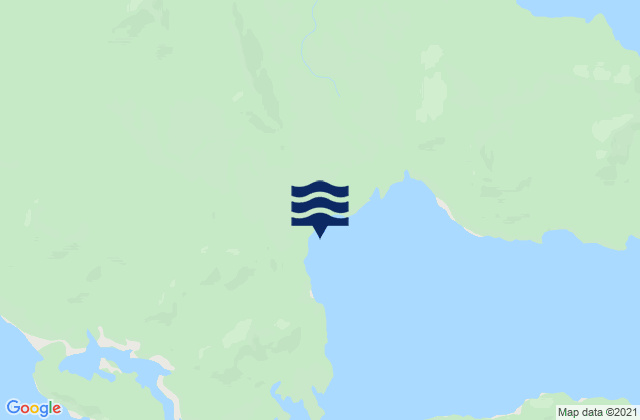 Mapa de mareas Puerto Covadonga, Chile