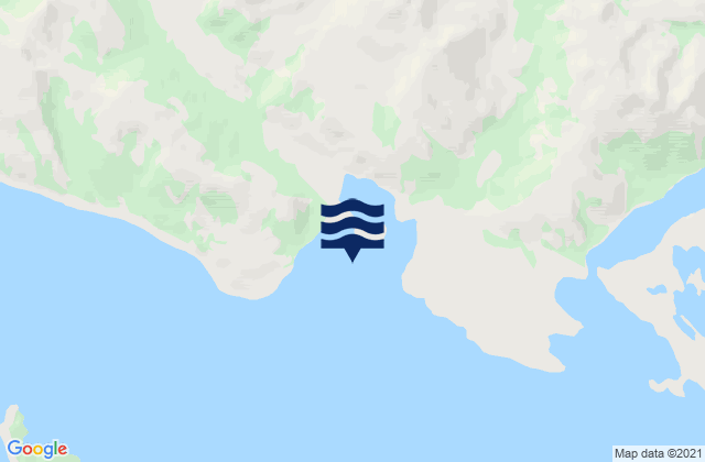 Mapa de mareas Puerto Gallant, Chile