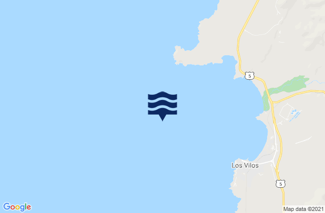 Mapa de mareas Puerto Los Vilos, Chile