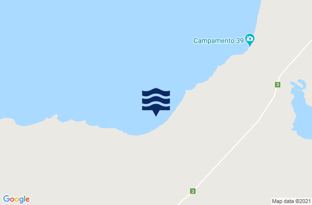 Mapa de mareas Puerto San José, Argentina