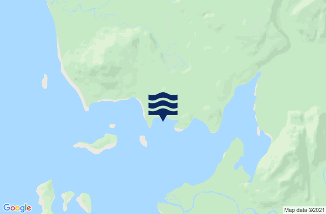 Mapa de mareas Puerto Tictoc, Chile