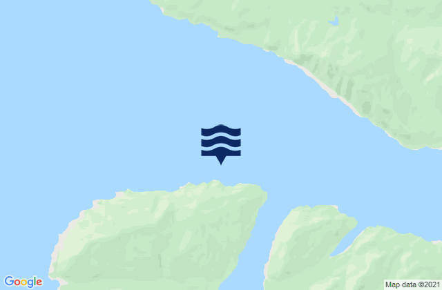 Mapa de mareas Puerto Yates, Chile
