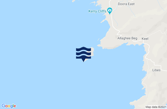 Mapa de mareas Puffin Island, Ireland