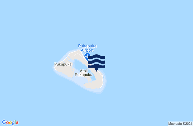 Mapa de mareas Pukapuka, French Polynesia