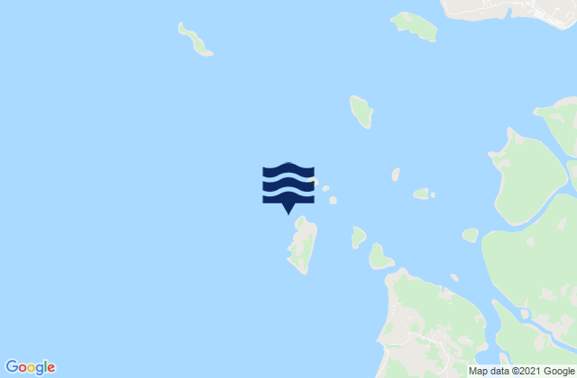 Mapa de mareas Pulo Kenipaan Gelam Strait, Indonesia