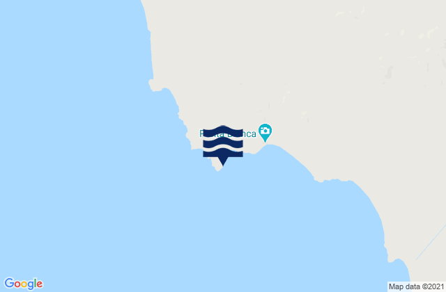 Mapa de mareas Punta Blanca, Mexico